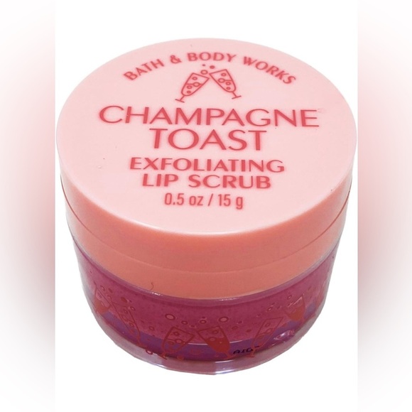 Bath & Body Works Champagne Toast Lip Scrub - Pink - Picture 1 of 5